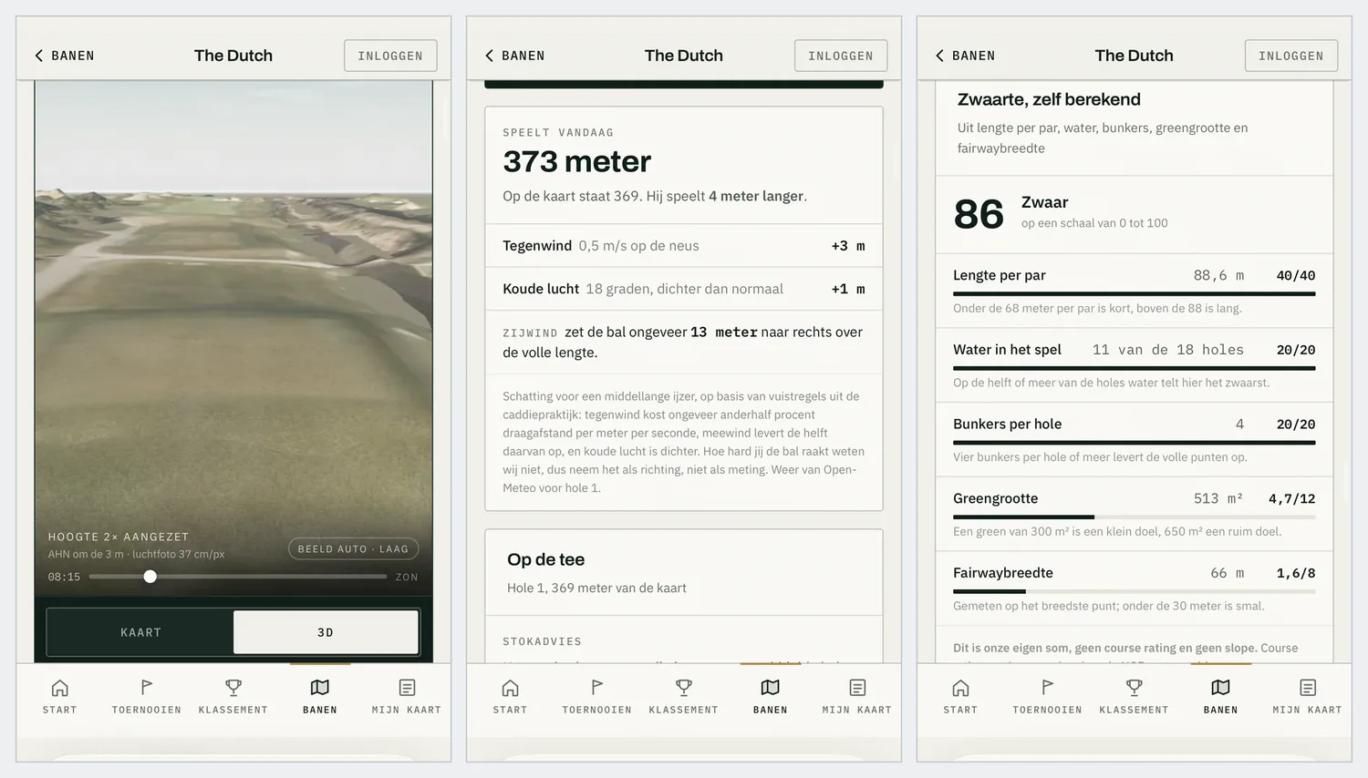 De golfapp