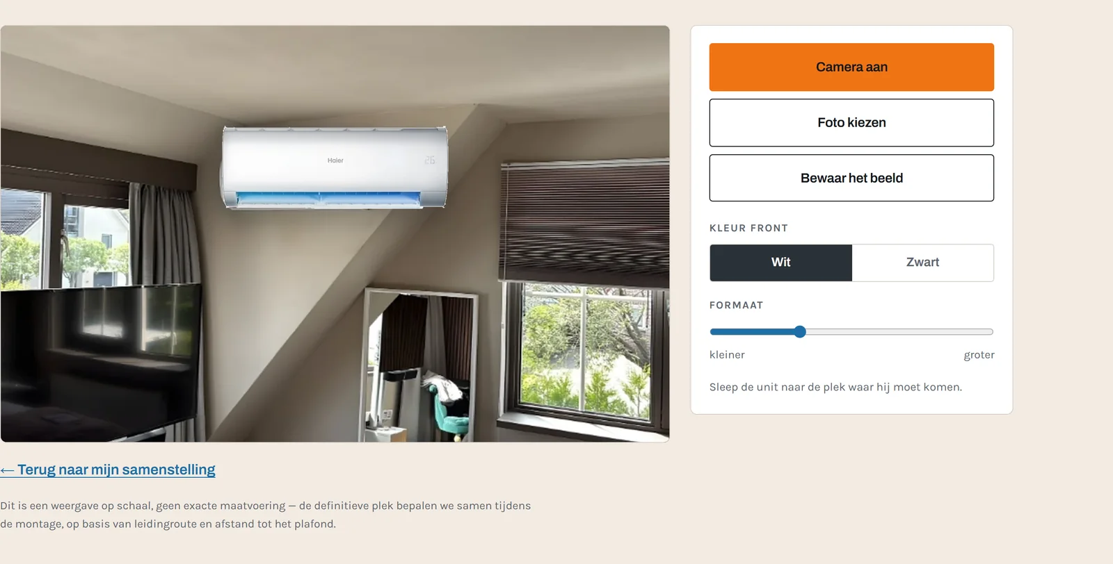 Airco op je eigen muur